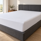 Sábana Bajera King  · Algodón Egipcio 600 Hilos · Blanco