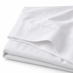 Sábana Encimera King · Algodón Egipcio 600 Hilos · Blanco